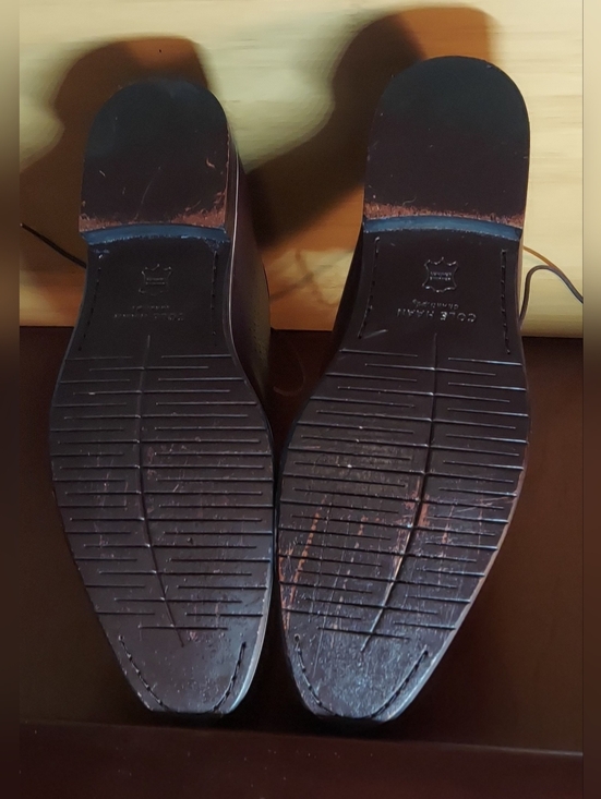 COLE HAAN GRAND ØS C33472 WASHINGTON GRAND LASER MENS CORDOVAN OXFORDS SIZE 10 M main image 5